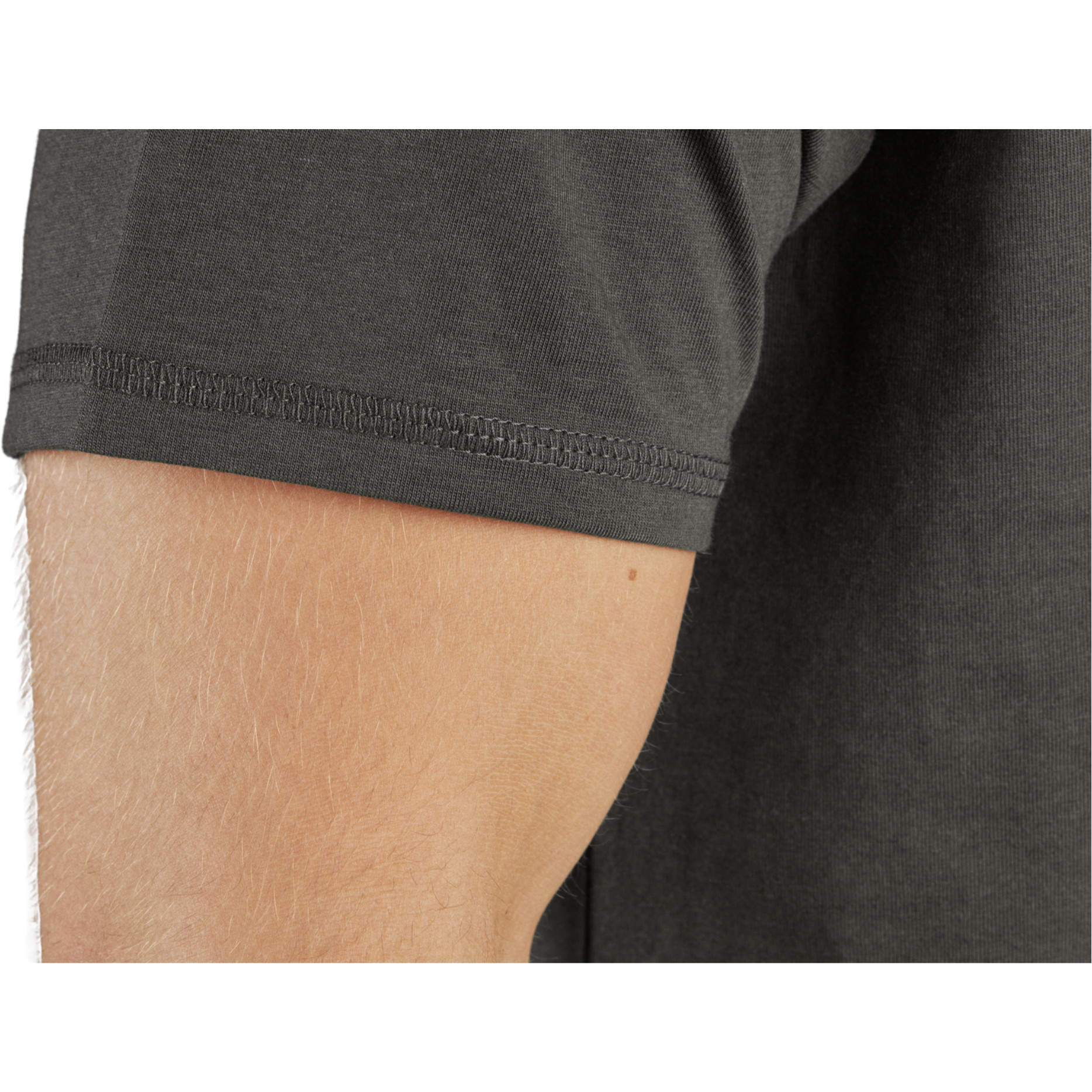 2025 Seeland Mens Outdoor 2-Pack T-Shirt 16020591 - Granit / Pine Green